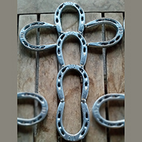Cross- Chrome with Mini Shoes